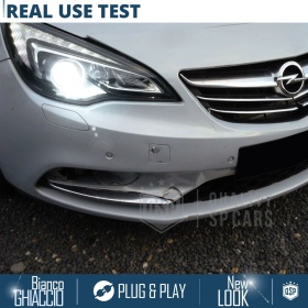 Kit LED HIR-2 para Opel Cascada Luces de Cruce + Carretera | Bombillas LED CANbus Blanco Frío | 6000K 19000LM