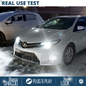 Kit LED HIR-2 para Toyota Auris E180 Luces de Cruce + Carretera | Bombillas LED CANbus Blanco Frío | 6000K 19000LM