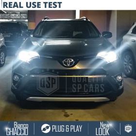 Kit LED HIR-2 para Toyota Rav4 4 15-18 Luces de Cruce + Carretera | Bombillas LED CANbus Blanco Frío | 6000K 19000LM