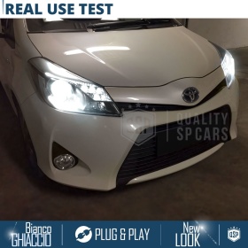 Kit LED HIR-2 para Toyota Yaris XP130 14-17 Luces de Cruce + Carretera | Bombillas LED CANbus Blanco Frío | 6000K 19000LM