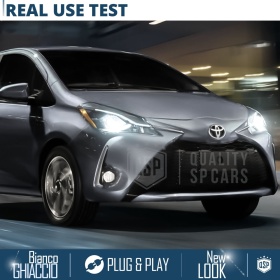 Kit LED HIR-2 para Toyota Yaris XP130 17-20 Luces de Cruce + Carretera | Bombillas LED CANbus Blanco Frío | 6000K 19000LM
