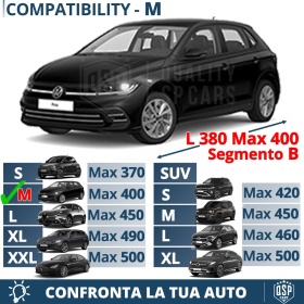 Funda de Coche para Exterior Coches Utilitarios Talla M PVC con ANTIRROBO | GARANTÍA DE POR VIDA