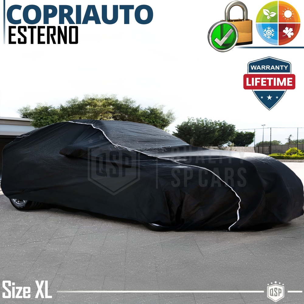 Funda de Coche para Exterior Sedanes Talla XL, de PVC con ANTIRROBO | GARANTÍA DE POR VIDA