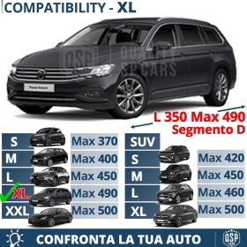 Funda de Coche para Exterior Sedanes Talla XL, de PVC con ANTIRROBO | GARANTÍA DE POR VIDA