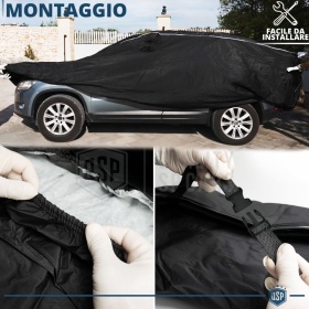 Funda de Coche para Exterior Sedanes Talla XL, de PVC con ANTIRROBO | GARANTÍA DE POR VIDA