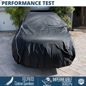 Waterproof Outdoor Car Cover Compact Suv Size L in PVC with ANTI-THEFT | LIFETIME WARRANTY