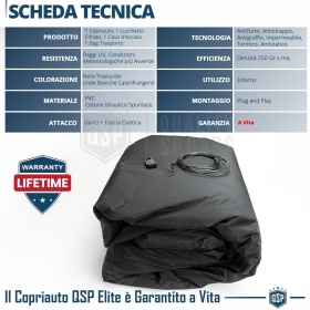 Funda de Coche para Exterior Suv Medianos Talla XL, de PVC con ANTIRROBO | GARANTÍA DE POR VIDA