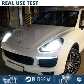 Lampade LED H7 per Porsche Cayenne 2 Restyling Luci Anabbaglianti Lenticolari CANbus | 19000LM