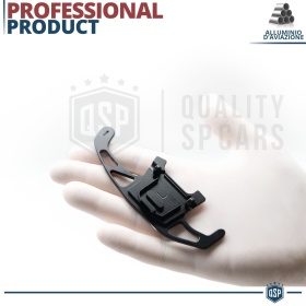 2 Levas de Volante para VW Polo 6 GTI, R-Line 17-21 | Reemplazo Levas de Cambio de Aluminio Negro