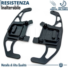 2 Levas de Volante para VW T-Roc 17-22 | Reemplazo Levas de Cambio de Aluminio Negro