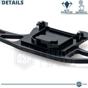 2 Levas de Volante para VW T-Roc 17-22 | Reemplazo Levas de Cambio de Aluminio Negro
