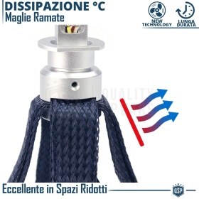 1 Bombilla LED H1 CANbus Plug & Play | NEW ANILLO AJUSTABLE | Conversión de Halógena H1 a LED | 6500K Blanco Frío 4000LM