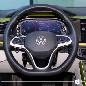 2 Levas de Volante para VW Touareg 3 Facelift | Levas de Cambio de Reemplazo de Aluminio Negro