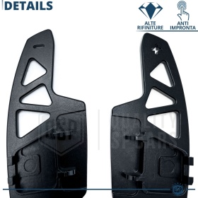 2 Levas de Volante para VW Touareg 3 Facelift | Levas de Cambio de Reemplazo de Aluminio Negro