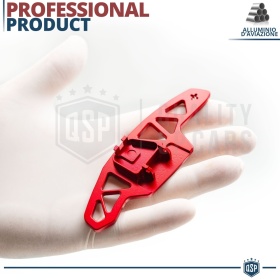 2 Levas de Volante para VW Multivan T7 | Levas de Cambio de Reemplazo de Aluminio Rojo