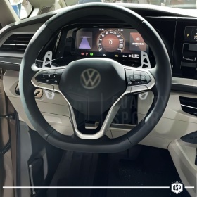 2 Levas de Volante para VW Multivan T7 | Levas de Cambio de Reemplazo de Aluminio Silver