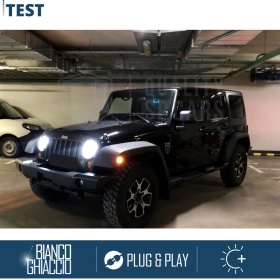 Kit LED H4 para JEEP WRANGLER JK Luces de Cruce + Carretera | 6500K 8000LM CANbus