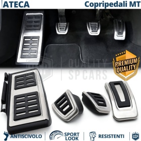 CUBRE PEDALES Deportivos para Seat Ateca Cambio MANUAL | Pedales de Aluminio y Goma Antideslizante