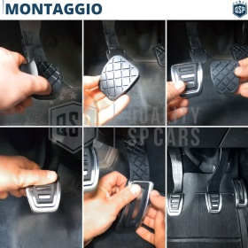 Car PEDAL Covers for Skoda Fabia 3 NJ MANUAL Transmission | Aluminum and Non-slip Rubber Sports Pedals Car PEDAL Covers for Skoda Fabia 3 NJ MANUAL Transmission | Aluminum and Non-slip Rubber Sports Pedals