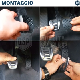 Car PEDAL Covers for Skoda Scala MANUAL Transmission | Aluminum and Non-slip Rubber Sports Pedals Car PEDAL Covers for Skoda Scala MANUAL Transmission | Aluminum and Non-slip Rubber Sports Pedals
