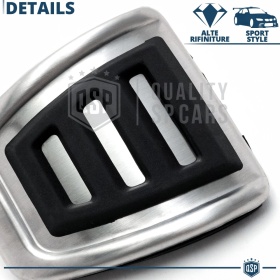 Car PEDAL Covers for Skoda Scala MANUAL Transmission | Aluminum and Non-slip Rubber Sports Pedals Car PEDAL Covers for Skoda Scala MANUAL Transmission | Aluminum and Non-slip Rubber Sports Pedals