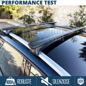 Barras de Techo para Rieles Integrados Nordrive EVOS SILENZIO M | Máx. 100 kg. GS-TÜV