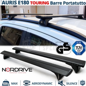 Barras de Techo para Toyota Auris E180 Touring Sport NORDRIVE Evos Silenzio | Máx. 100 kg. GS-TÜV
