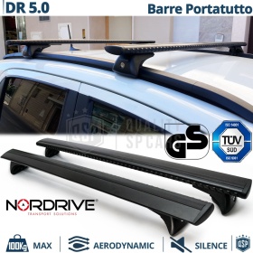 Barras de Techo para Dr 5.0 NORDRIVE Evos Silenzio Negro | Máx. 100 kg. GS-TÜV