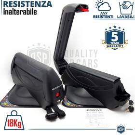 PORTAESQUÍS MAGNÉTICO Coche Universal NORDRIVE en Aluminio NEGRO Aprobado TÜV | 3 Pares de Esquís - 2 Snowboards