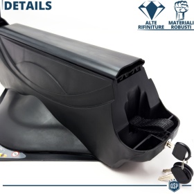 PORTAESQUÍS MAGNÉTICO Coche Universal NORDRIVE en Aluminio NEGRO Aprobado TÜV | 3 Pares de Esquís - 2 Snowboards