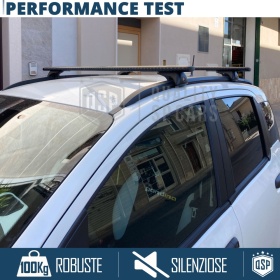 Barre Portatutto Per Fiat Panda 3 319 Cross ORIGINALI Nordrive Evos Silenzio | Max 100Kg. GS-TÜV