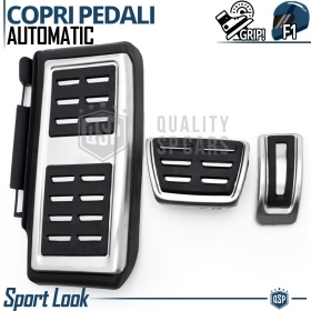 CUBRE PEDALES Deportivos para VW Caja de Cambios Automática | Pedales de Aluminio y Goma Antideslizante
