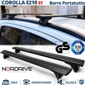 Barras de Techo para Toyota Corolla E210 Touring Sport NORDRIVE Evos Silenzio | Máx. 100 kg. GS-TÜV