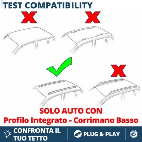 Barras de Techo para Vw Passat B8 Alltrack, Variant NORDRIVE Evos Silenzio | Máx. 100 kg. GS-TÜV