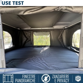 Autodachzelt Hartschale Installierbar auf Alfa GTV - Spider | Camping 3 Plätze GROSSE RÄUME
