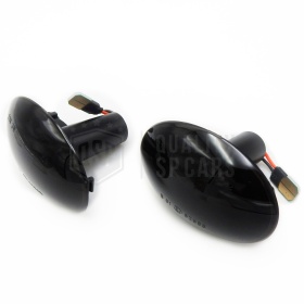 X2 Intermitentes LED Secuenciales para MINI Homologados, Lente Negra, CANBUS No Error