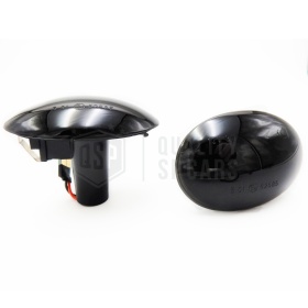 X2 Intermitentes LED Secuenciales para MINI Homologados, Lente Negra, CANBUS No Error