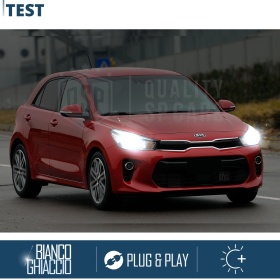 Kit LED H4 para KIA RIO 4 Luces de Cruce + Carretera | 6500K 8000LM CANbus