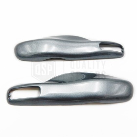 Gray Hard Remote Key Cover for Porsche Cayenne 2011-2015 (92A) Shell Case Inserts in Thermal Abs
