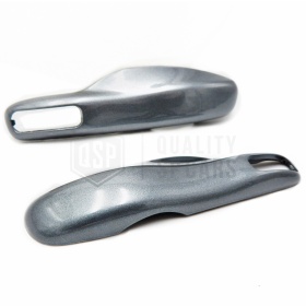 Funda Rígida Llave Mando Gris para Porsche 911 Carrera 2012-2015 (991) Carcasa en Abs Térmico