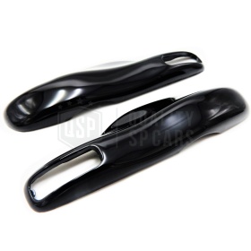 Guscio Nero per Chiave Porsche Panamera 2011-2015 (970), Cover Rigida Inserti Copertura Telecomando in ABS