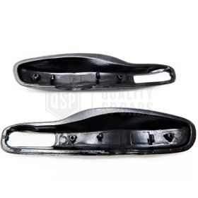 Guscio Nero per Chiave Porsche Panamera 2011-2015 (970), Cover Rigida Inserti Copertura Telecomando in ABS