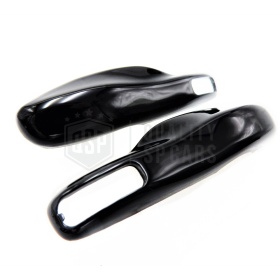 Guscio Nero per Chiave Porsche Panamera 2011-2015 (970), Cover Rigida Inserti Copertura Telecomando in ABS