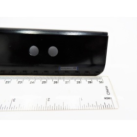 Soporte de Matrícula Delantera para SSANGYONG, Kit de Reubicación Lateral, en Acero Negro Anodizado