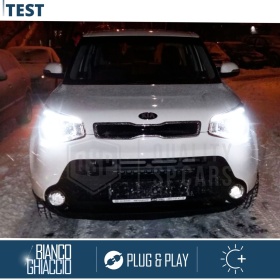 Kit LED H4 per KIA SOUL 2 14-17 Anabbaglianti + Abbaglianti CANbus | 6500K Bianco Ghiaccio