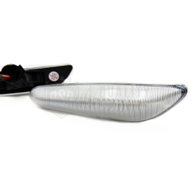 Intermitentes LED Secuenciales para BMW Coches Homologados, Lente Blanca, CANBUS No Error