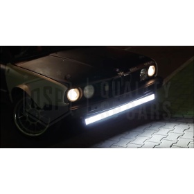 1 Barra Led 6000K Curva per BMW Serie X Fuoristrada 83 CM Regolabile, Illuminazione Spot