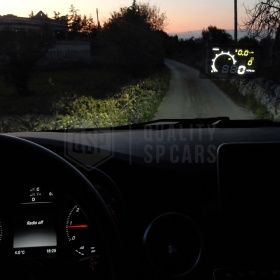 Cuentakilómetros Digital para Automóvil HUD, Pantalla Head Up, Tacómetro Proyectado en el Parabrisas, Toma OBD