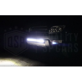 1 Barra Led 6000K Curvada para Dodge RAM 83 CM Ajustable Luz Spot