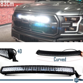 1 Arbeits Led 6000K Lichtleiste Kurve für Ford SUV, Crossover 83 CM Einstellbarer Spot Licht